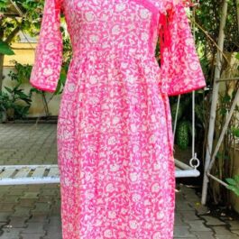 A Perfect Pink A Line Summer Dress