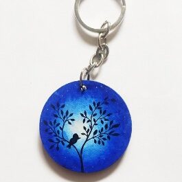 Handpainted keychain ( Dawn Of Light )