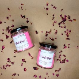 Vegan Aroma Soy Wax Jar Candle Rose