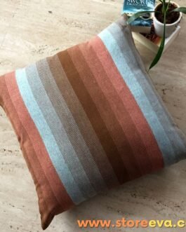Handmade Stripes 100% Cotton Cushion Cover  24″ x 24″