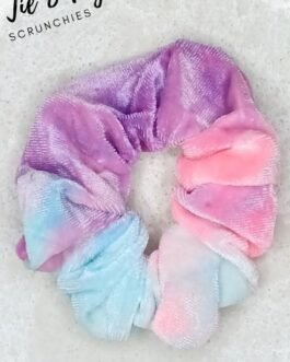 Tie – Dyed Large Format Scrunchies Unicorn Colours