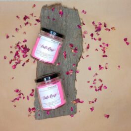 Vegan Aroma Soy Wax Jar Candle Rose