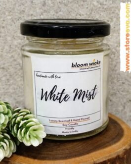 White Mist Vegan Wax Candle.