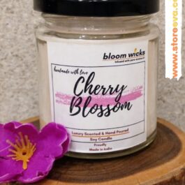 Cherry Blossom Vegan Soy Wax Candle.