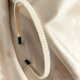 Women’s Pearls Multi White Faux Pearl Hairband