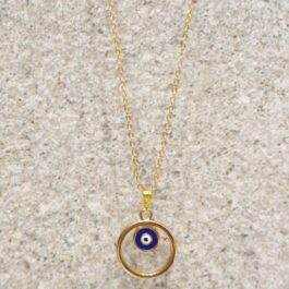 Evil Eye With Ring Dark Blue