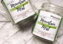 Mountain Mist Soy Wax candles