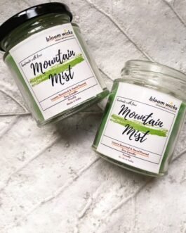 Mountain Mist Soy Wax Candle