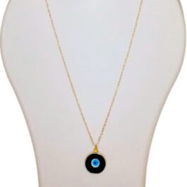 Blue Evil Eye Necklace Handmade