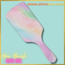 Quirky Prints Paddle Hair Brush