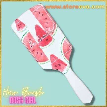 Quirky Prints Paddle Hair Brush