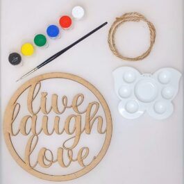 DIY – Live Laugh Love Hanging