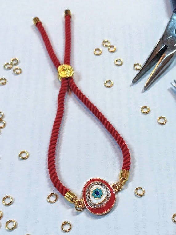 Stylish Evil Eye Bracelets - Red