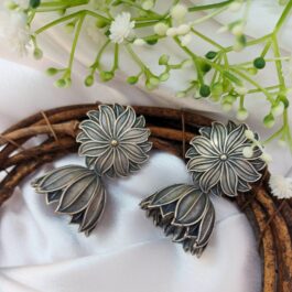 Avani – Lotus Dangler Earrings
