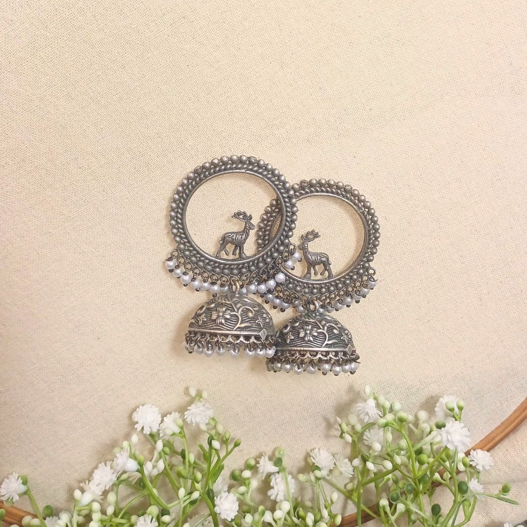 Raisa - Deer Jhumkas - Image 2