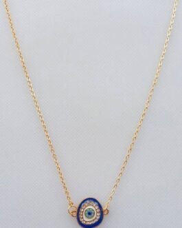 Evil Eye Necklace With Crystals