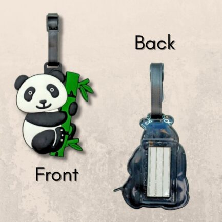 Panda on the tree - Luggage Tag - Image 4