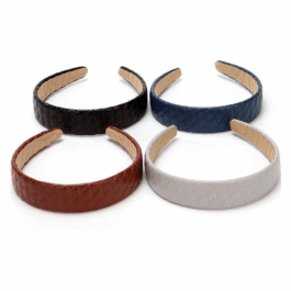 Faux Leather Hairband in Assorted Everyday Colours