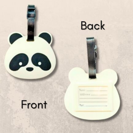 Chubby Panda Luggage Tag - Image 3
