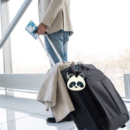 Chubby Panda Luggage Tag - Image 5