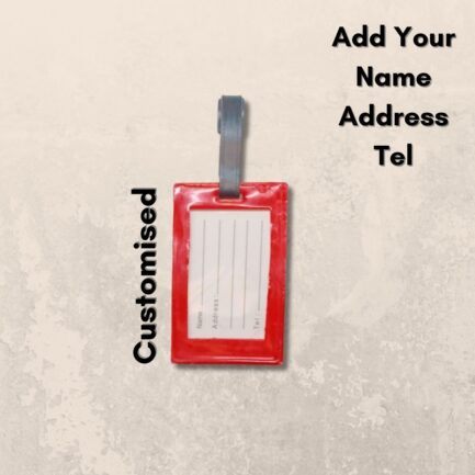 VIP Bags - Bag Tags - Red - Image 4