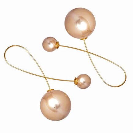 Orbit Pearl Hoops - Image 2