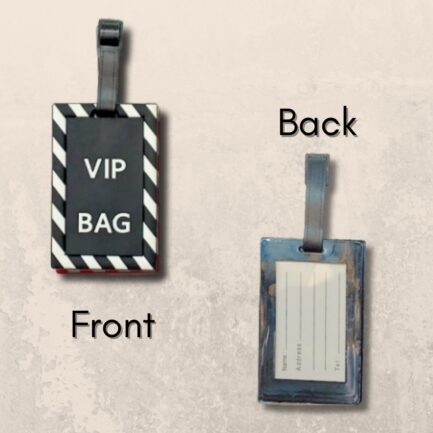 VIP Bag - Bag Tags - Black - Image 3