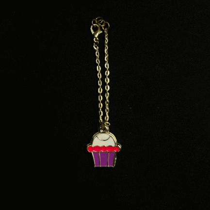 Cherry Whirl Charm