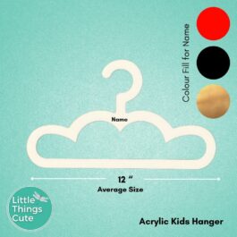 Cloud Shape Kids’ Customised Hangers