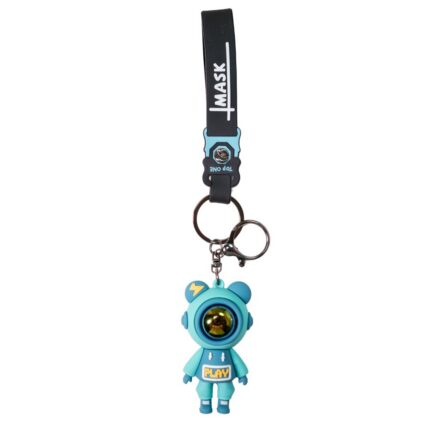 Silicone Astronaut Keychain Charm – Trendy Space Gift - Image 2