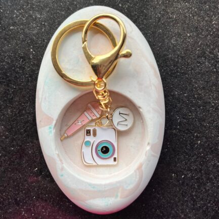 Cute Camera & Microphone Keychain Charms - Image 2