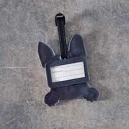 French Bulldog Silicone Luggage Tag – Cute, Waterproof & Durable