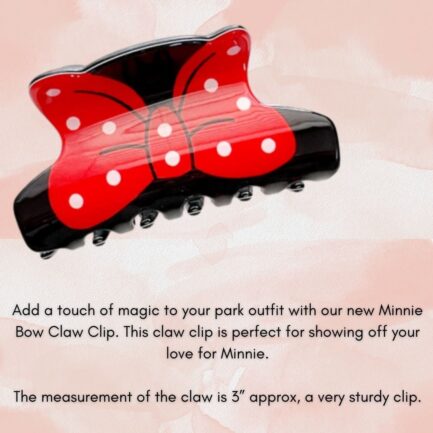 Mini Mouse - Hair Clips (Set of 2) - Assorted Colors - Image 3