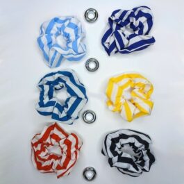 Nautical Scrunchies (Pack of 6)