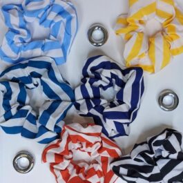 Nautical Scrunchies (Pack of 6)