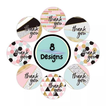 Twin Roll Thank You Stickers - Image 2