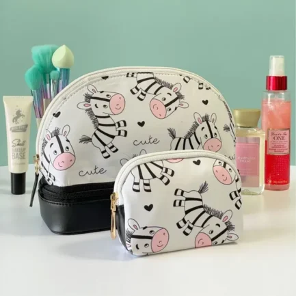 Cosmetic Accessories Bag with Mini Pouch