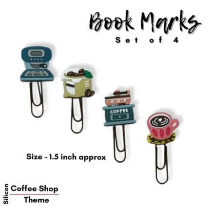 Quirky Coffee Pin Bookmarks - Image 2