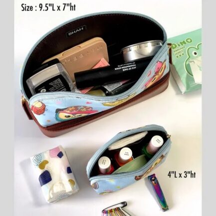 Cosmetic Accessories Bag with Mini Pouch - Image 5