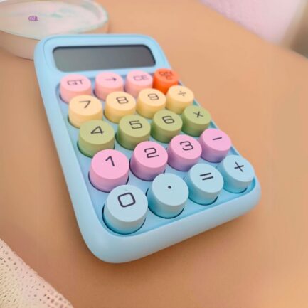 Retro Typewriter Calculator - Candy Keys - Image 3