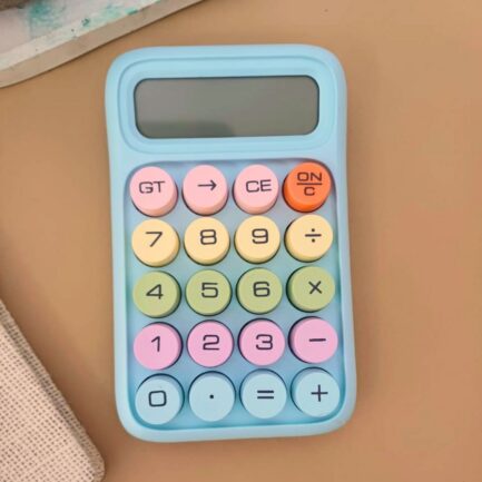 Retro Typewriter Calculator - Candy Keys - Image 2