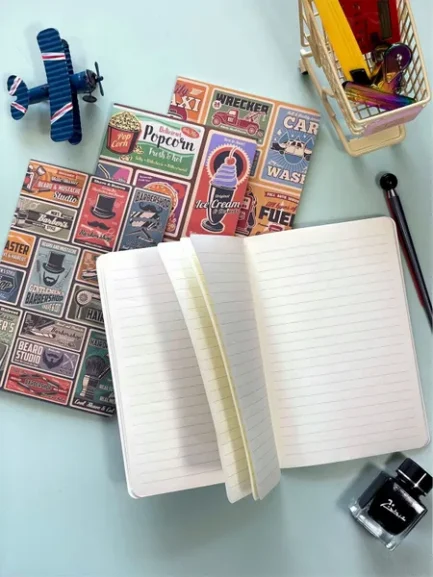 Vintage Theme Note Books - Image 4