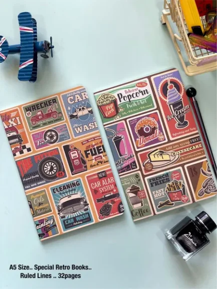 Vintage Theme Note Books - Image 3