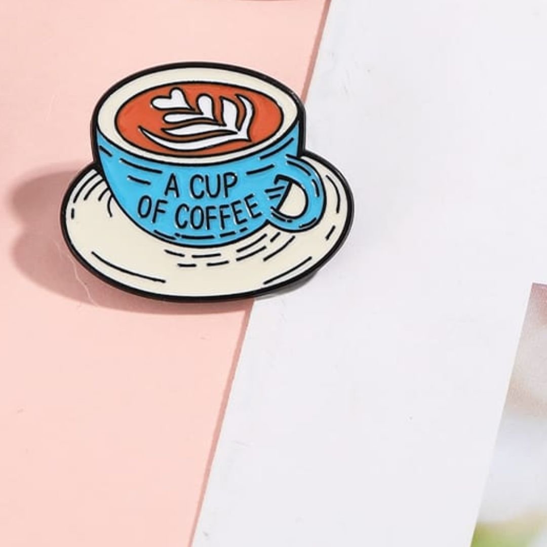coffee badges for jackets and backpacks