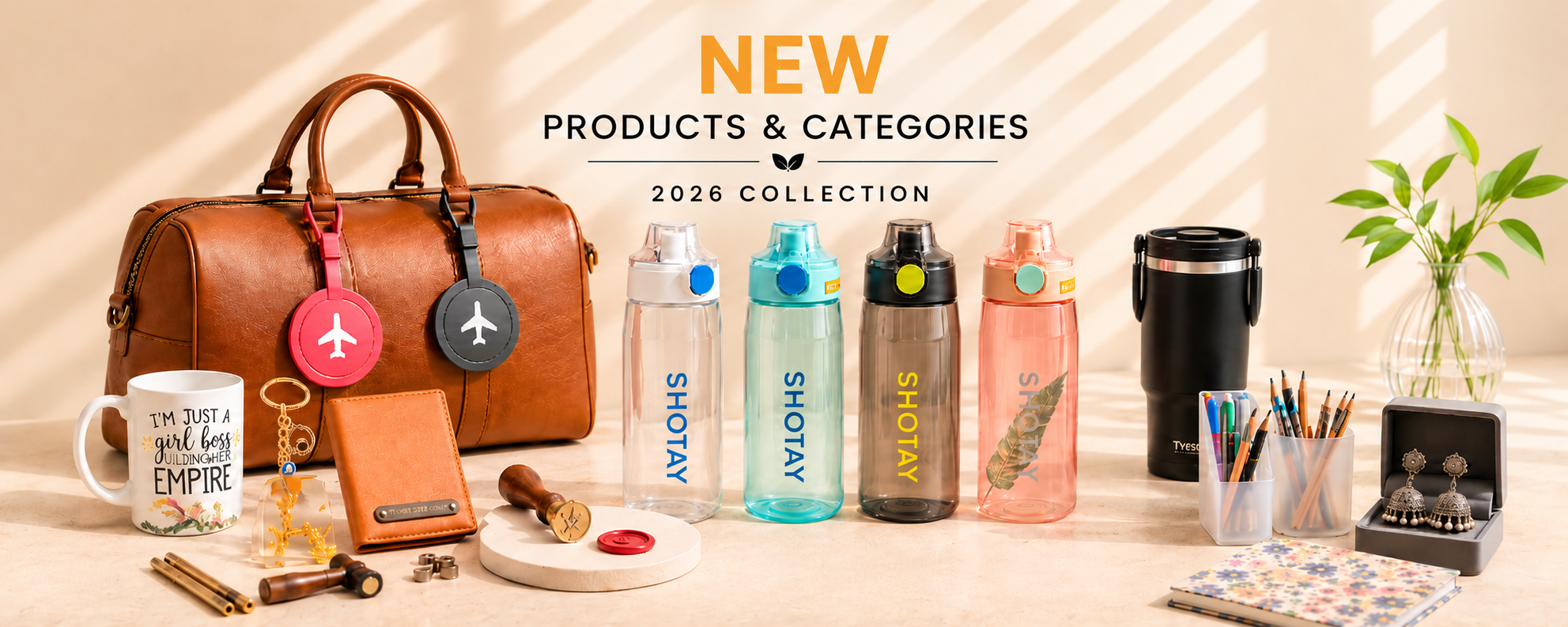 Storeeva 2026 New Products and Categories Collection – Fashion Accessories, Drinkware, Stationery and Lifestyle Products